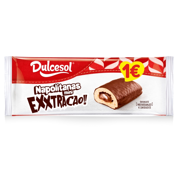 napolitanas rellenas cacao 8u, 320g