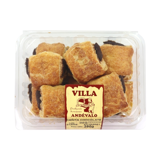 cañitas chocolate, 280g