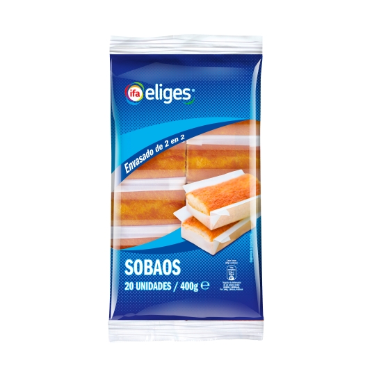 sobaos 20u, 400g