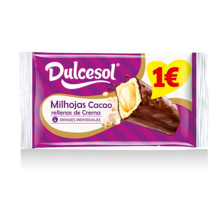 milhojas cacao 3ud, 150g