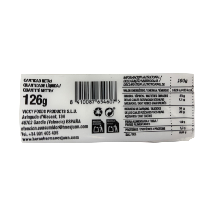 berlinas azúcar 3ud., 126g