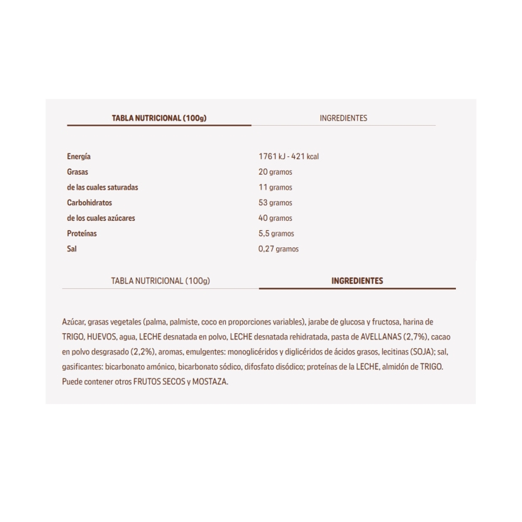 rollino nocciola, 222g