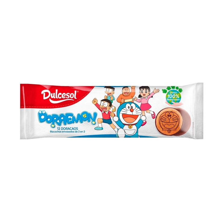 bizcochos doraemon, 180g
