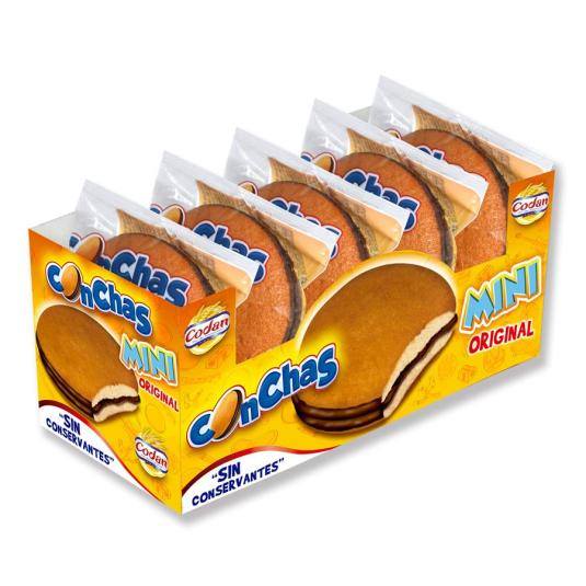 mini conchas 5 ud, 200g
