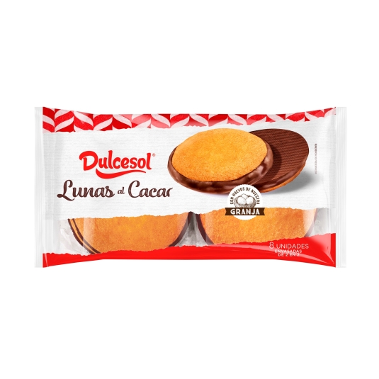lunas de cacao 8ud, 200g