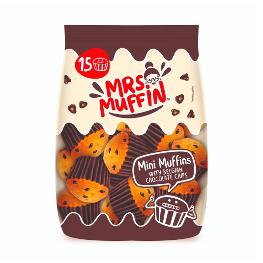 mini muffins chocolate chips, 188g