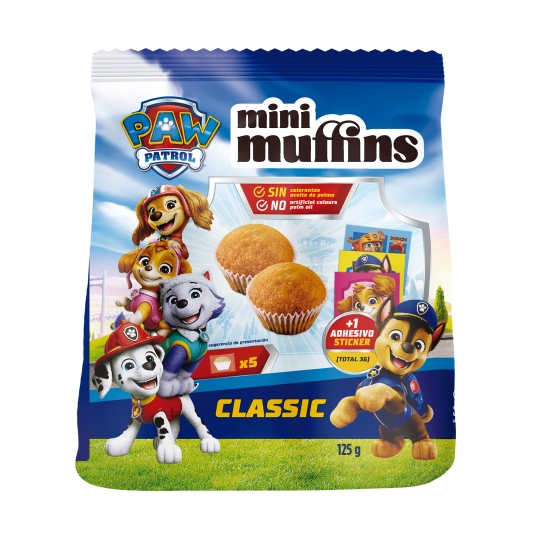 mini muffins, 125g