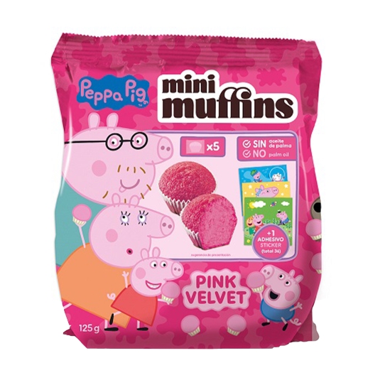 mini muffins pink velvet, 125g