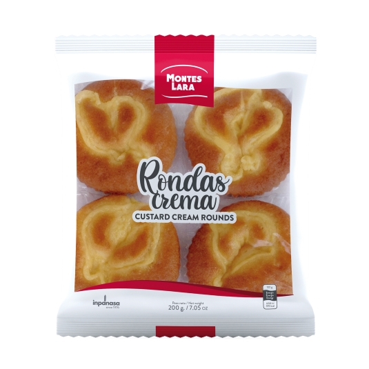 rondas crema 4ud, 200g