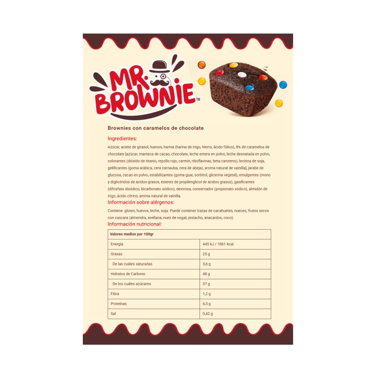 brownies galactic bolsa, 200g