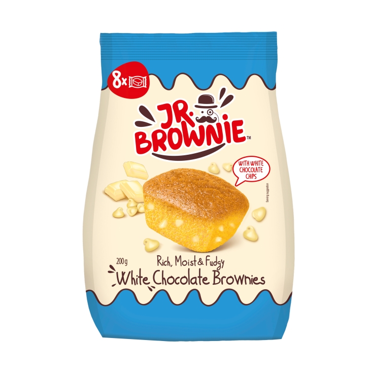 brownies chocolate blanco bolsa, 200g