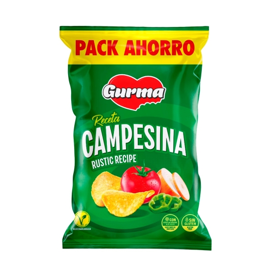 patatas fritas campesinas pack ahorro, 250g