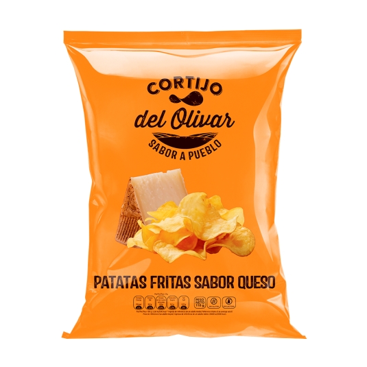 patatas fritas sabor queso, 110g