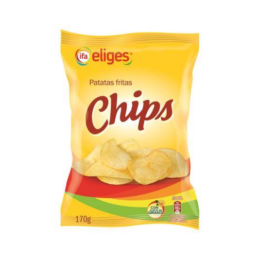 patatas fritas chips, 170g
