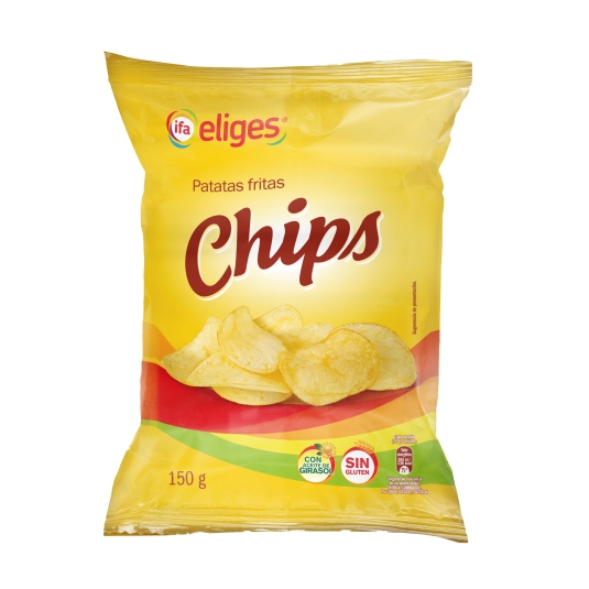 patatas fritas chips, 150g