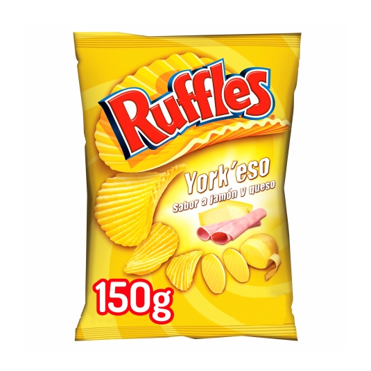 patatas sabor york y queso, 150g