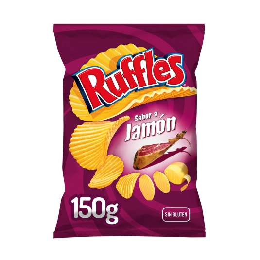 patatas sabor jamón, 150g