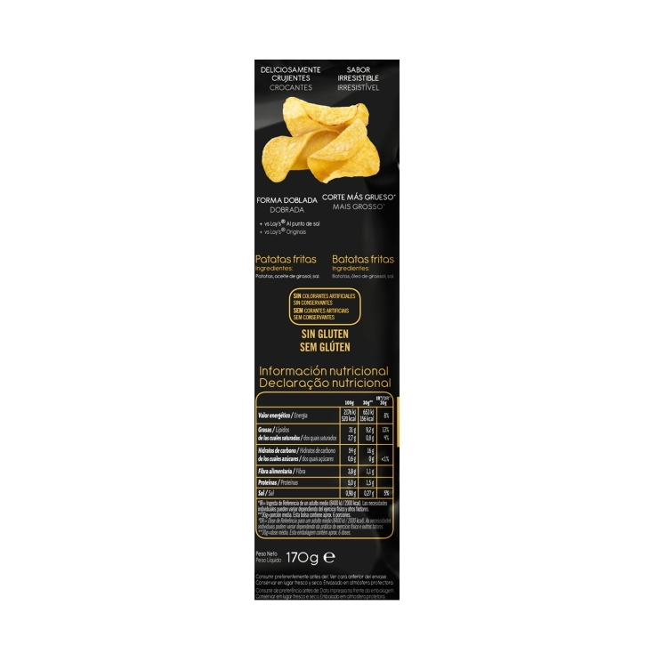 patatas fritas gourmet, 170g