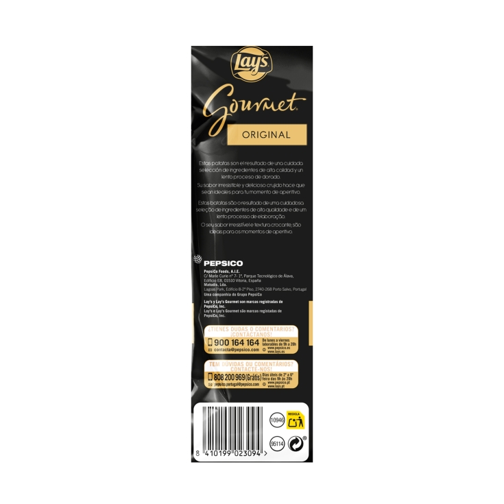 patatas fritas gourmet, 170g