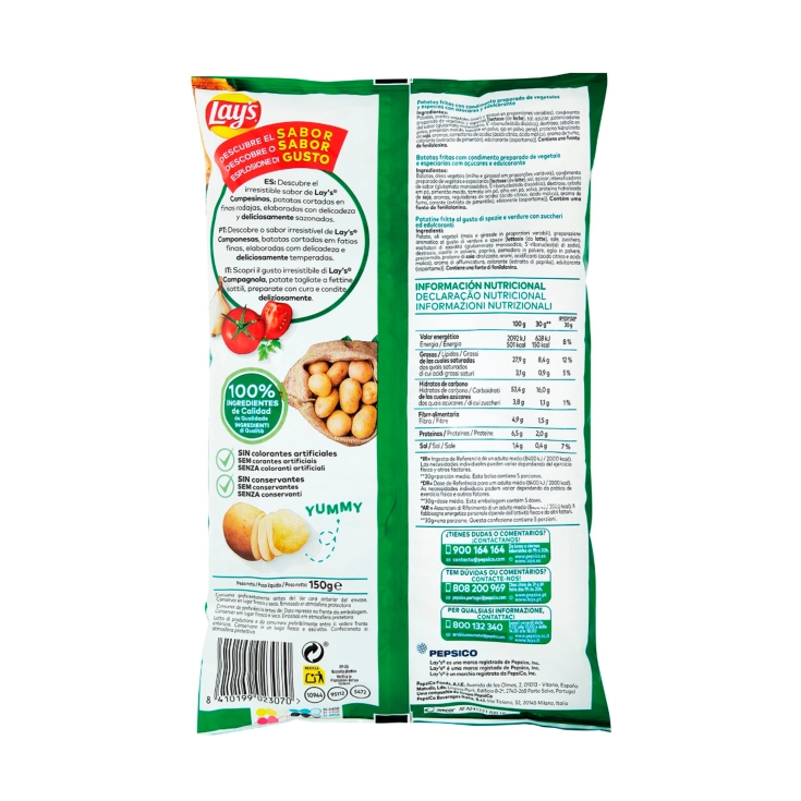 patatas campesinas, 150g