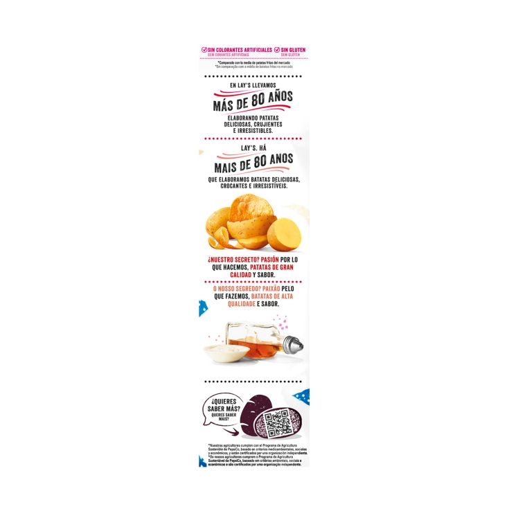patatas sabor sal y vinagre, 150g