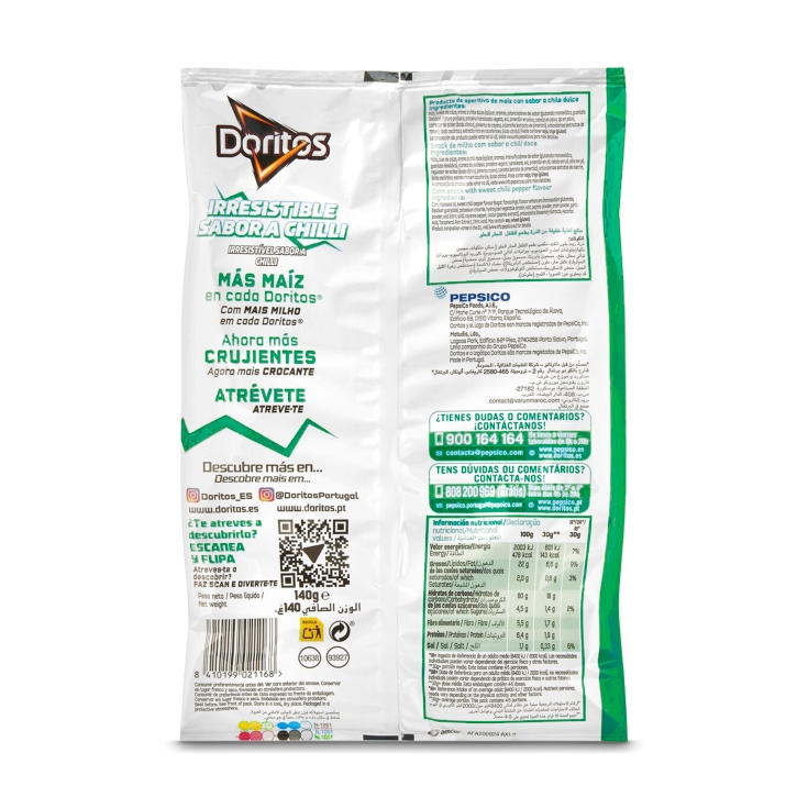 aperitivos chili, 140g