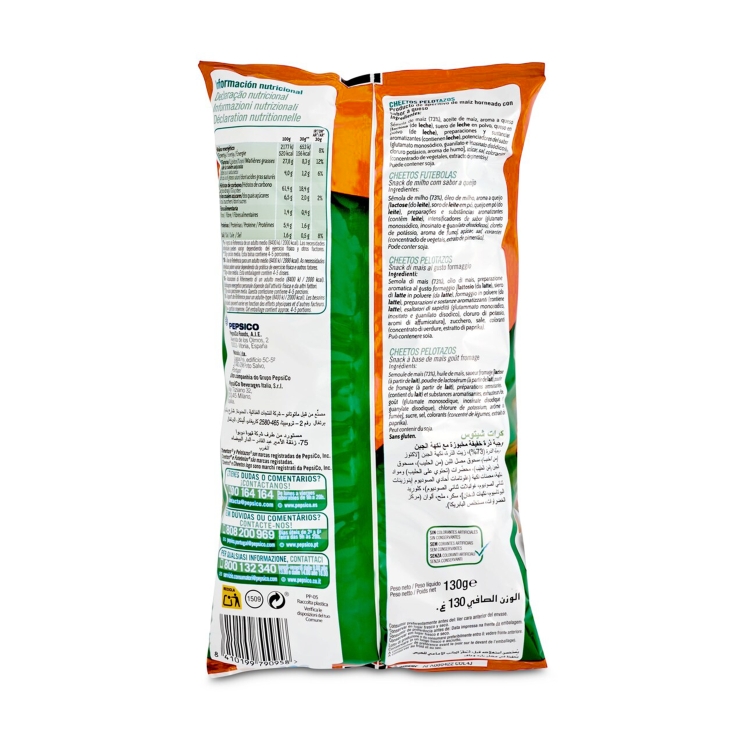 aperitivos pelotazos, 130g