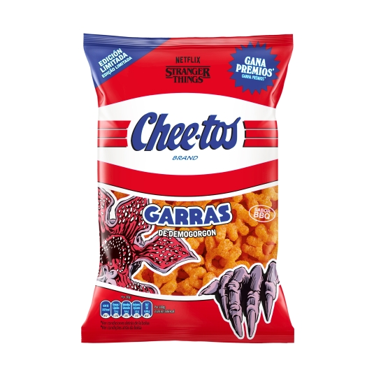 aperitivos garras de demogorgon, 75g