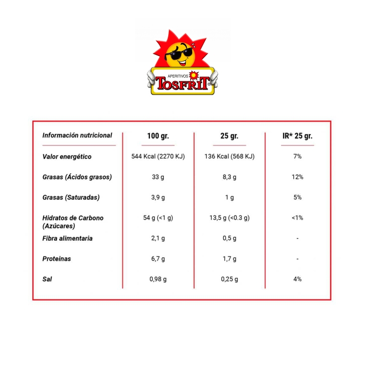 patatas fritas sabor fuet, 100g