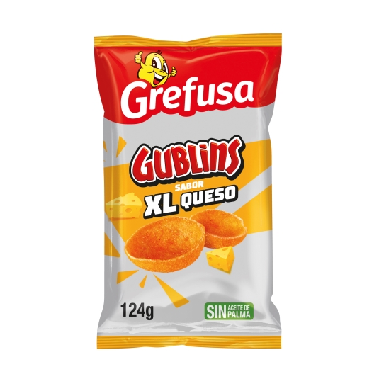 snack gublins xl queso, 124g