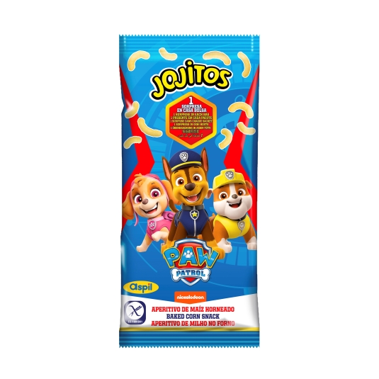 jojitos maiz horneado paw patrol, 70g