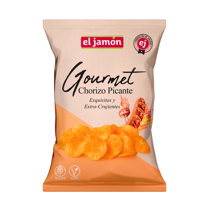 patatas chorizo picante gourmet, 120g