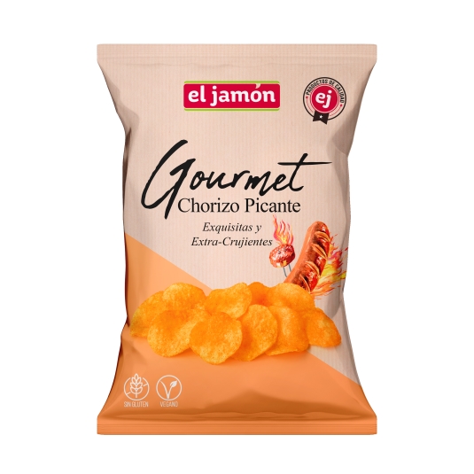 patatas chorizo picante gourmet, 120g