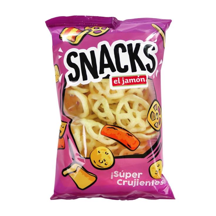 snacks ruedas de patatas, 55g