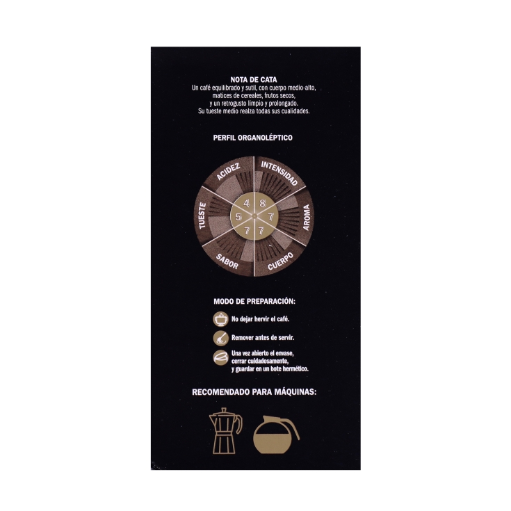 café molido natural, 250g