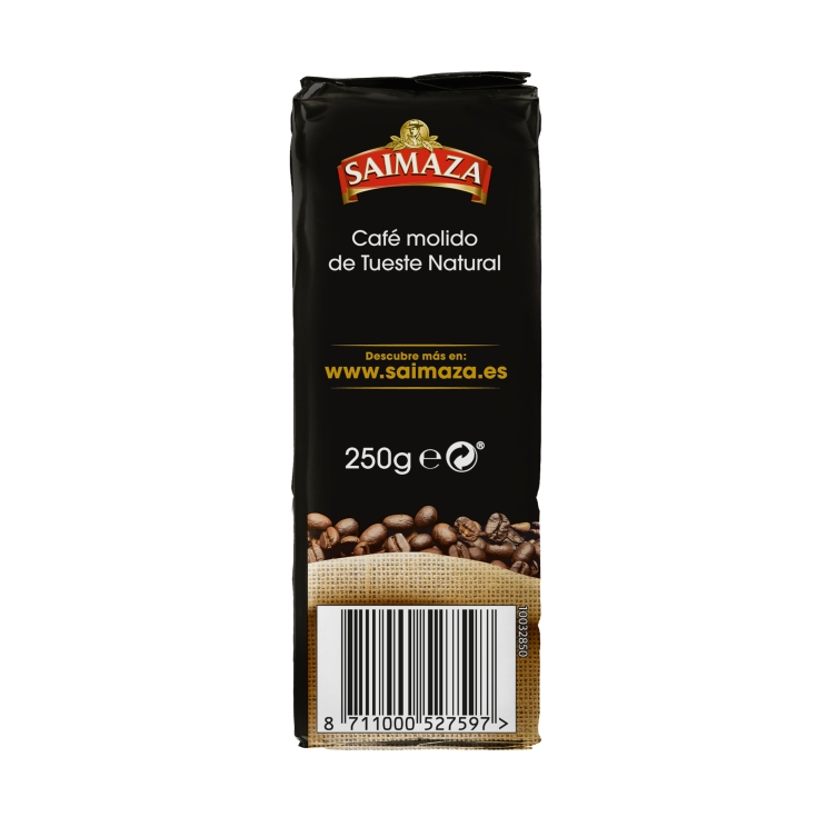 café molido natural selección, 250g