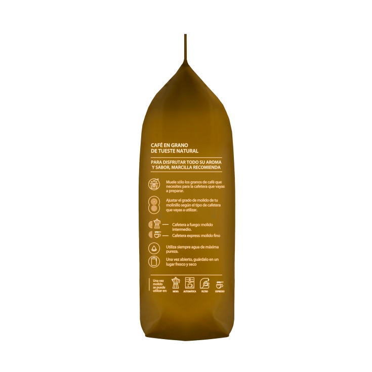 café grano natural gran aroma, 500g
