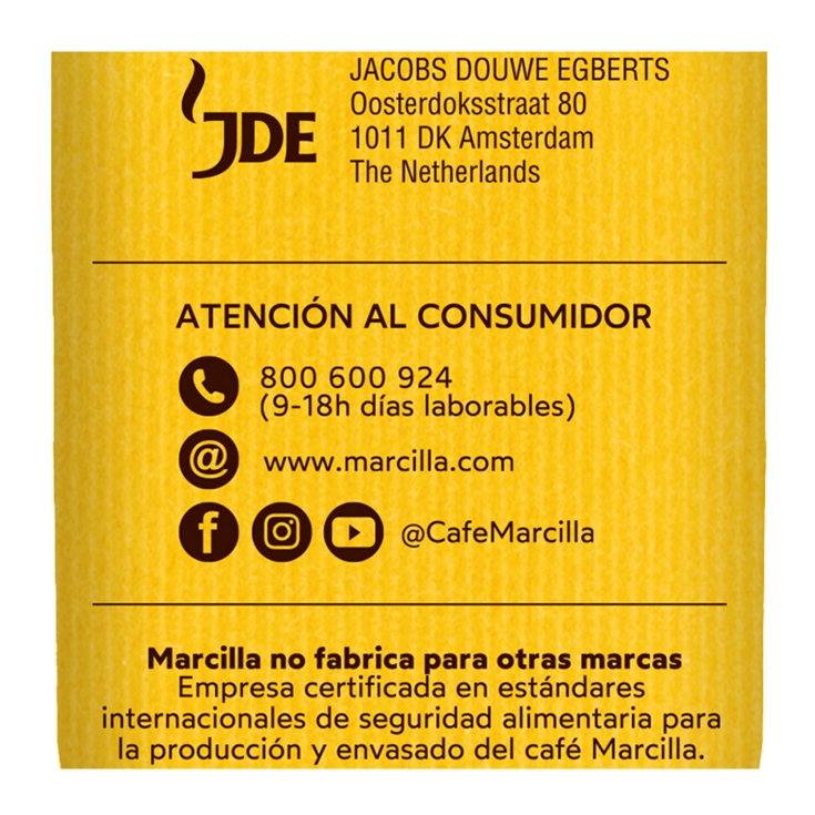 café grano puro arábica sudamérica, 400g