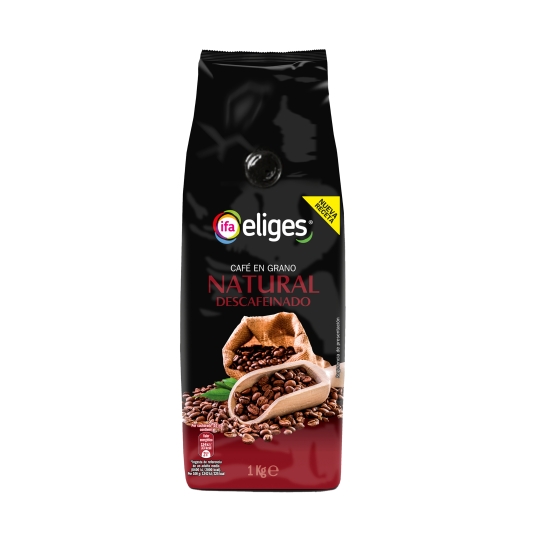 café grano descafeinado, 1kg
