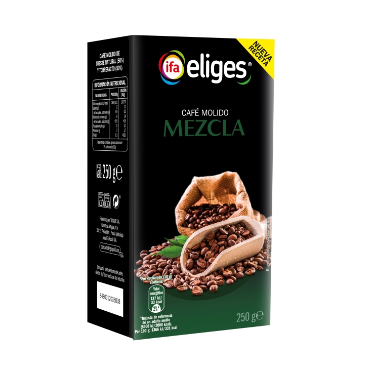 café molido mezcla, 250g