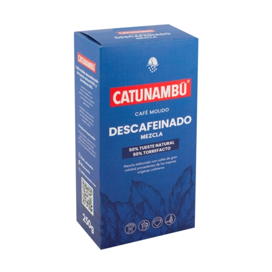 café molido mezcla descafeinado, 250g