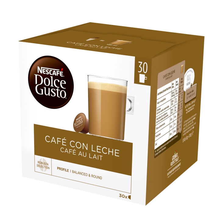 Café Con Leche En Cápsulas Nescafé Dolce Gusto 64 ud.