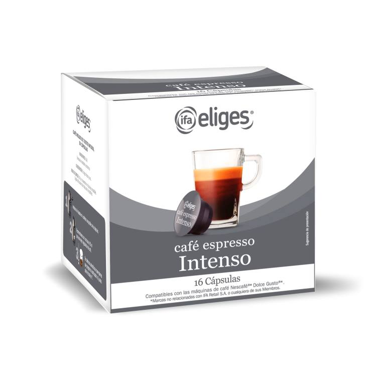 café espresso intenso, 16ud