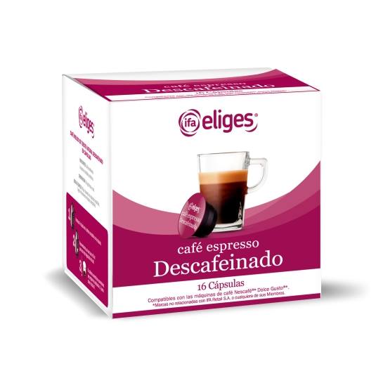 café espresso descafeinado, 16ud