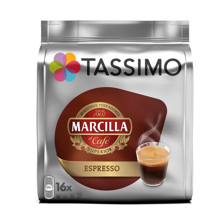 Café molido Desayuno Tassimo Marcilla 163,8 g.
