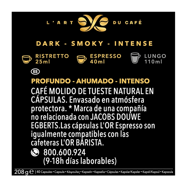 café ristretto, 40ud