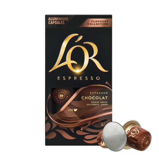 café espresso chocolate, 10ud