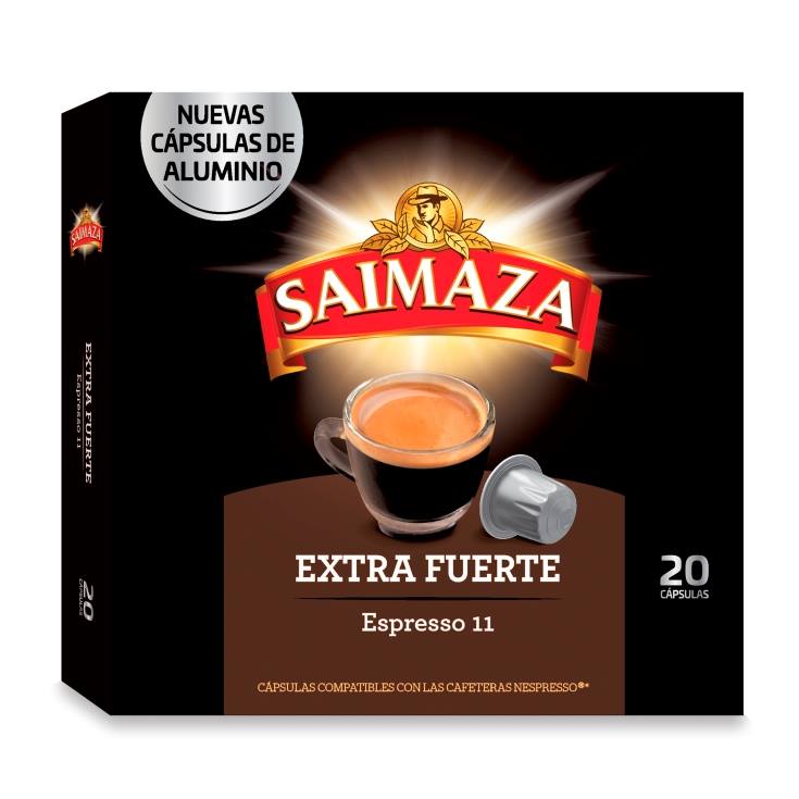 café extrafuerte capsulas, 20ud