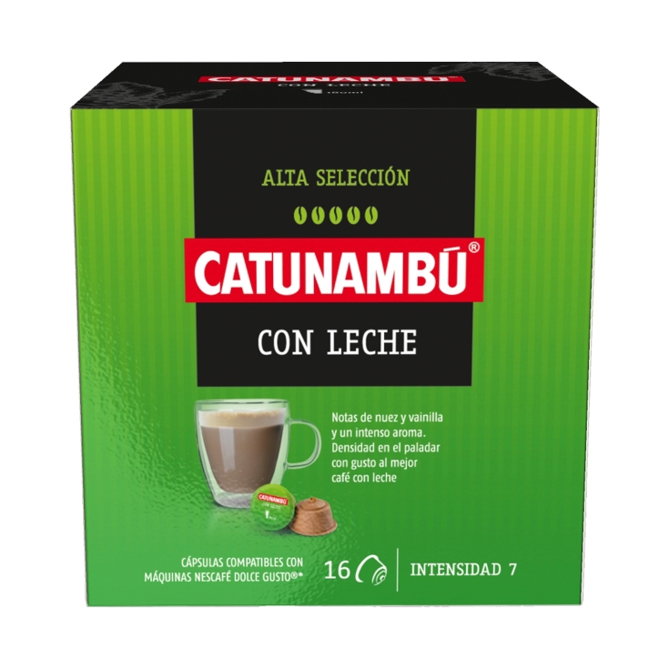 Café con leche en cápsulas Marcilla Tassimo 16 unidades de 11,5 g