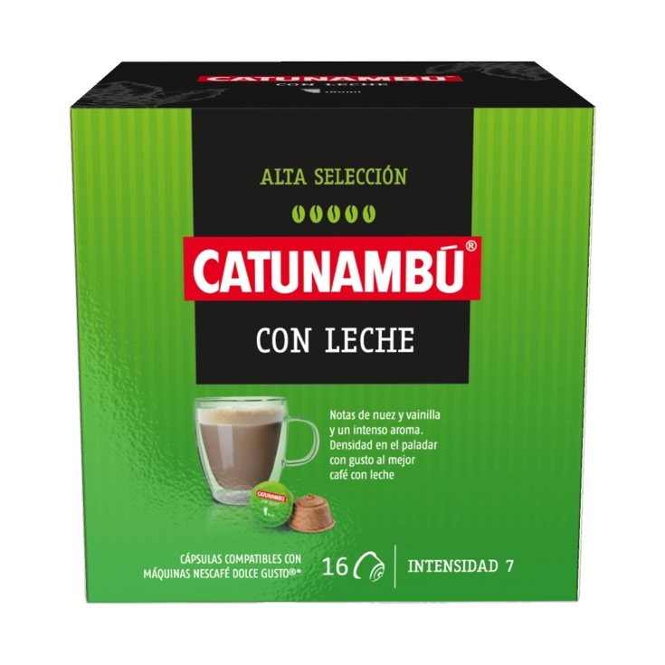 Café con leche descafeinado en cápsulas Nescafé Dolce Gusto 30 ud.